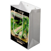 Sac Cadeau Moyen Cartes Seed Couverture de l'enveloppe de l'entrepr (Devant Angle)