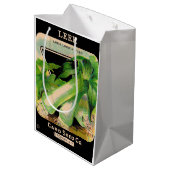 Sac Cadeau Moyen Cartes Seed Couverture de l'enveloppe de l'entrepr (Dos Angle)