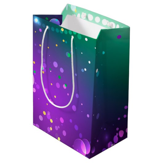 Sac Cadeau Moyen Carthagène Solive Purple (Dos Angle)