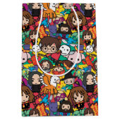 Sac Cadeau Moyen Cartoon Harry Potter Character Toss Pattern (Devant)