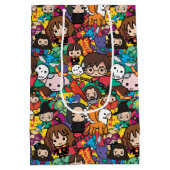 Sac Cadeau Moyen Cartoon Harry Potter Character Toss Pattern (Dos)