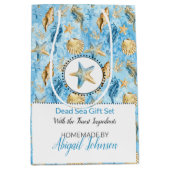 Sac Cadeau Moyen Cascade bleue Plage Starfish Cadeau Set Emballage (Devant)