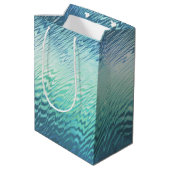 Sac Cadeau Moyen cascade de menthe fraîche : (Dos Angle)