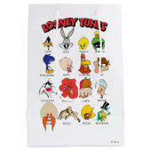 Sac Cadeau Moyen Casques LOONEY TUNES™ (Dos)