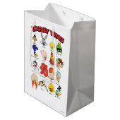 Sac Cadeau Moyen Casques LOONEY TUNES™ (Dos Angle)