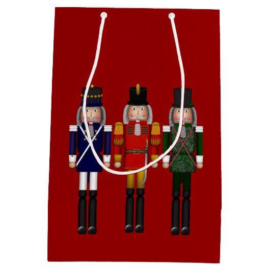 Sac Cadeau Moyen Casse-noix Trio-Rouge-CADEAU M (Dos)