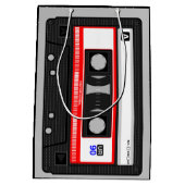 SAC CADEAU MOYEN CASSETTE CLASSIQUE DES ANNÉES 1980  (Dos)