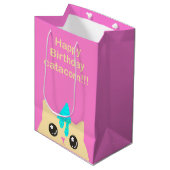 Sac Cadeau Moyen Catacorn Gift bag (birthday) (Devant Angle)