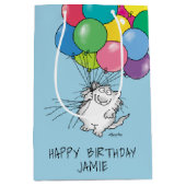 Sac Cadeau Moyen CATS D'ANNIVERSAIRE par Sandra Boynton Sac-cadeau  (Devant)