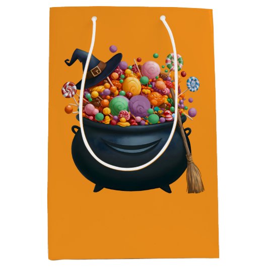 Sac Cadeau Moyen Cauldron De Giggle & Gummies (Devant)
