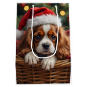 Sac Cadeau Moyen Cavalier King Charles Spaniel Cozy Basket (Dos)