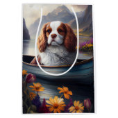 Sac Cadeau Moyen Cavalier King sur une rame : une aventure Pittores (Devant)