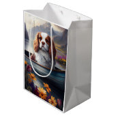 Sac Cadeau Moyen Cavalier King sur une rame : une aventure Pittores (Dos Angle)