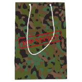 Sac Cadeau Moyen Célébration du Camouflage GI secret (Devant)