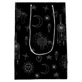 Sac Cadeau Moyen Céleste gothique (Dos)