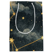 Sac Cadeau Moyen Celestial Constellation Star Pattern (1) (Devant)