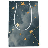 Sac Cadeau Moyen Celestial Constellation Star Pattern (4) (Devant)