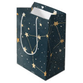 Sac Cadeau Moyen Celestial Constellation Star Pattern (4) (Dos Angle)