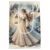 Sac Cadeau Moyen Celestial Winter Angel Lantern of Peace (Dos)