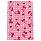 Sac Cadeau Moyen Cerises (Devant)