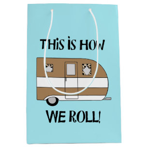 Sac Cadeau Moyen "C'Est Comme Ça Que Nous Roulions"