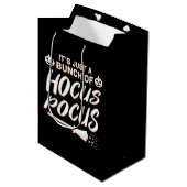 Sac Cadeau Moyen C'est juste une bande de Hocus Pocus, Halloweentee (Devant Angle)