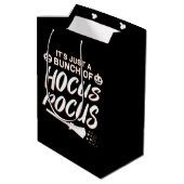 Sac Cadeau Moyen C'est juste une bande de Hocus Pocus, Halloweentee (Dos Angle)