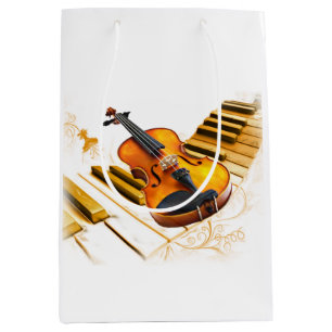 Sac Cadeau Moyen Chaînes et clés, toutes les occasions_