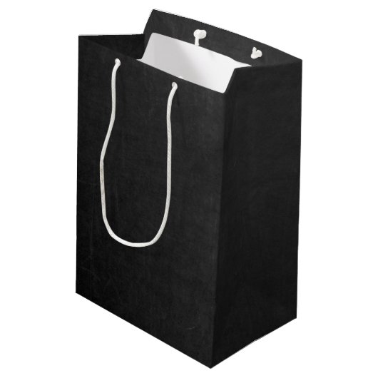 Sac Cadeau Moyen Chalkboard Automne Mariage Mr & Mrs Party Cadeau (Dos Angle)