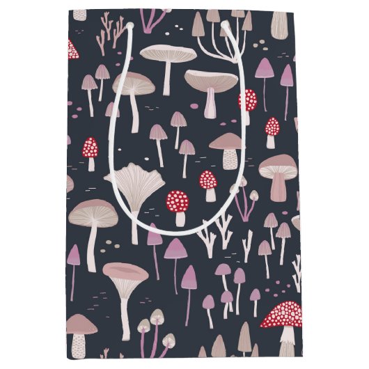 Sac Cadeau Moyen Champignons des Toadstool de champignons (Devant)