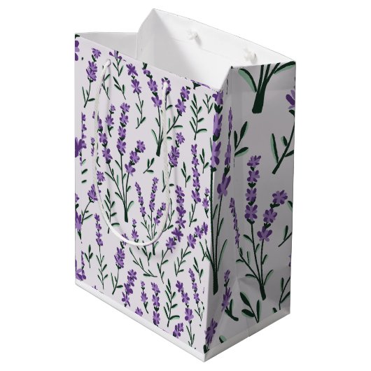 SAC CADEAU MOYEN CHAMPS LAVENDER (Dos Angle)