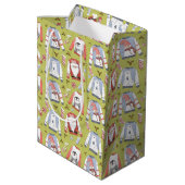 Sac Cadeau Moyen Chandails et bas de Noël (Dos Angle)