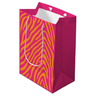 Sac Cadeau Moyen Changement en zèbre à n'importe quelle couleur