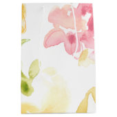 Sac Cadeau Moyen Chanson florale I (Devant)