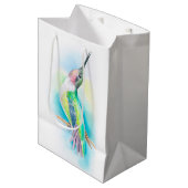 Sac Cadeau Moyen Chant de colibri (Devant Angle)