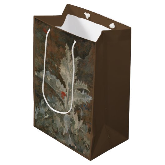 Sac Cadeau Moyen Chardon (par John Crome) (Devant Angle)