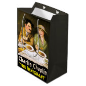 Sac Cadeau Moyen Charlie Chaplin/The Immigrant Gift Bag (Dos Angle)