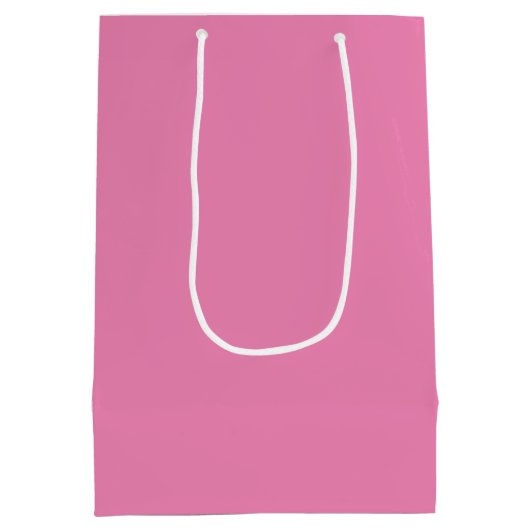 Sac Cadeau Moyen Chat rose (Dos)