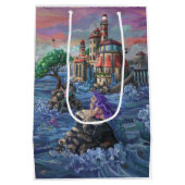 Sac Cadeau Moyen Château de Mermaid (Dos)
