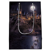 Sac Cadeau Moyen Château Harry Potter | Grand lac à Hogwarts (Dos)