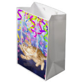 Sac Cadeau Moyen Chaton de partie (Dos Angle)