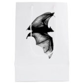 Sac Cadeau Moyen Chauve-souris gothique Vampire (Dos)