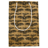 Sac Cadeau Moyen chauves-souris vintages (Devant)