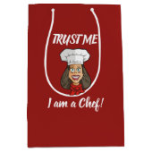 Sac Cadeau Moyen Chef femme (Devant)