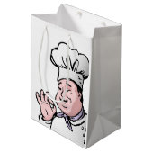 SAC CADEAU MOYEN CHEF GOURMET (Devant Angle)