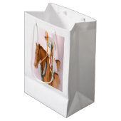 Sac Cadeau Moyen Cheval de course et Jockey (Devant Angle)