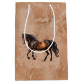 Sac Cadeau Moyen Chevaux de l'Ouest (Devant)