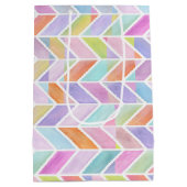 Sac Cadeau Moyen Chevron dans multi (Dos)