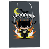 Sac Cadeau Moyen Chibi Batman Batcycle (Devant)