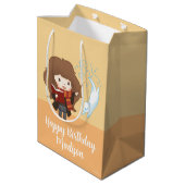 Sac Cadeau Moyen Chibi Hermione Granger Patronus (Dos Angle)